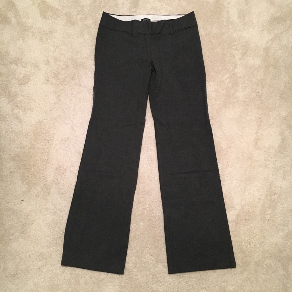 LOFT gray trousers